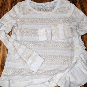 Clu and Willoughby Sweater Knit Top